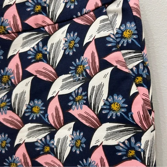 Boden Floral Geometric Dress Pants Size 4L - Picture 6 of 6